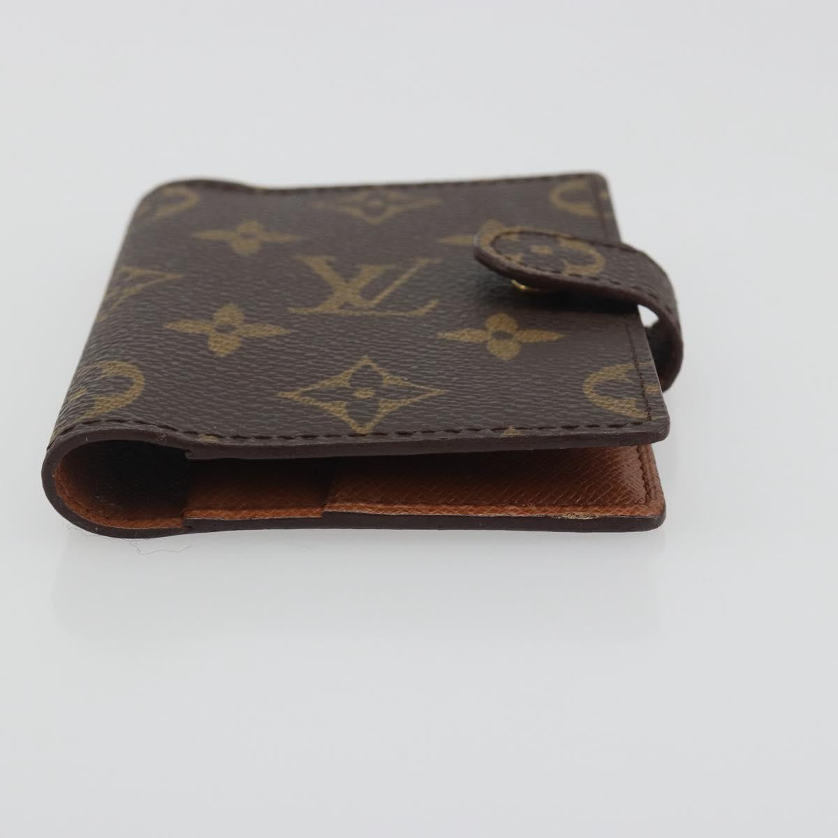 LOUIS VUITTON Monogram Agenda Mini Day Planner Cover R20007 LV Auth 195939
