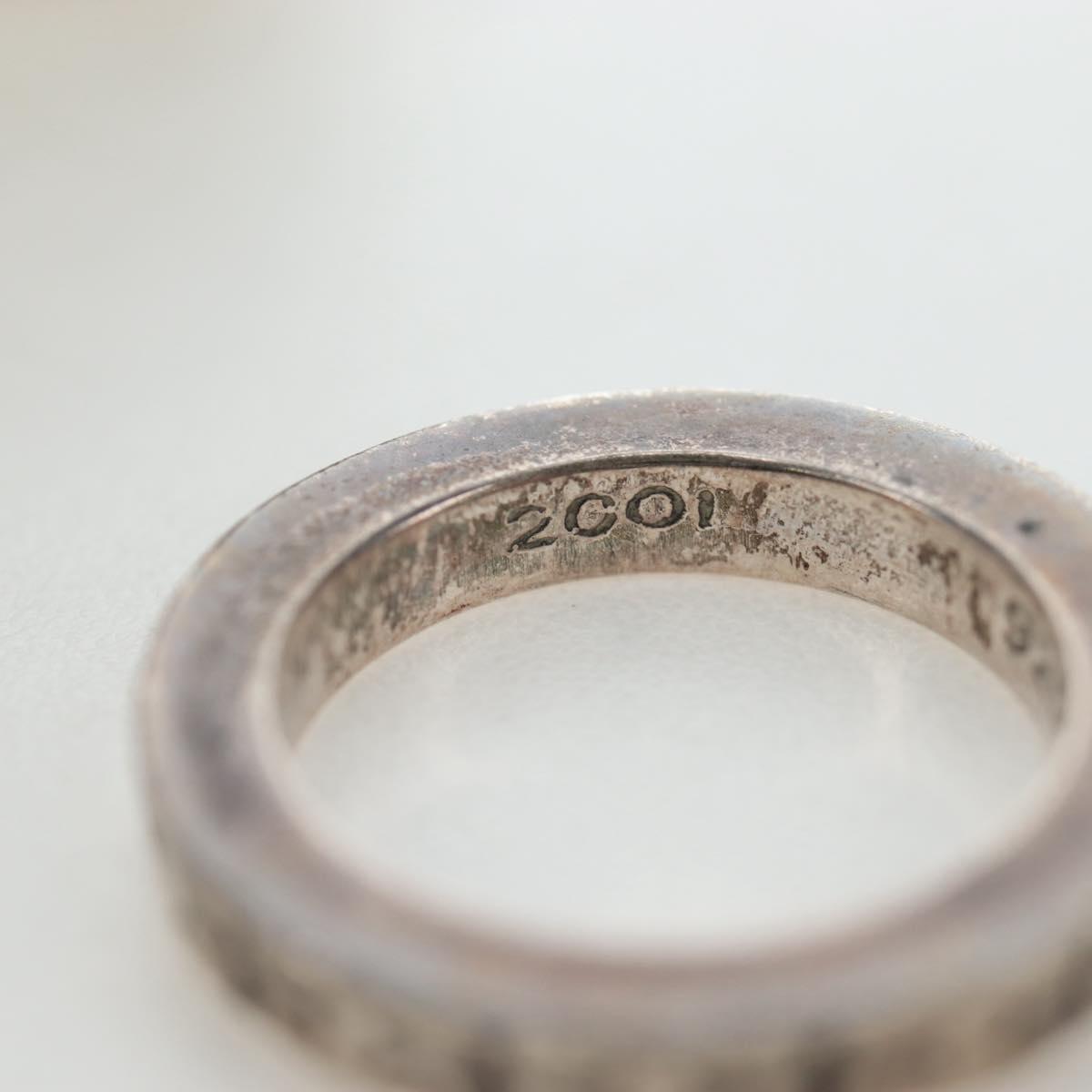 Chrome Hearts Spacer ring FUCKYOU Ring Ag925 Silver Auth 195940M