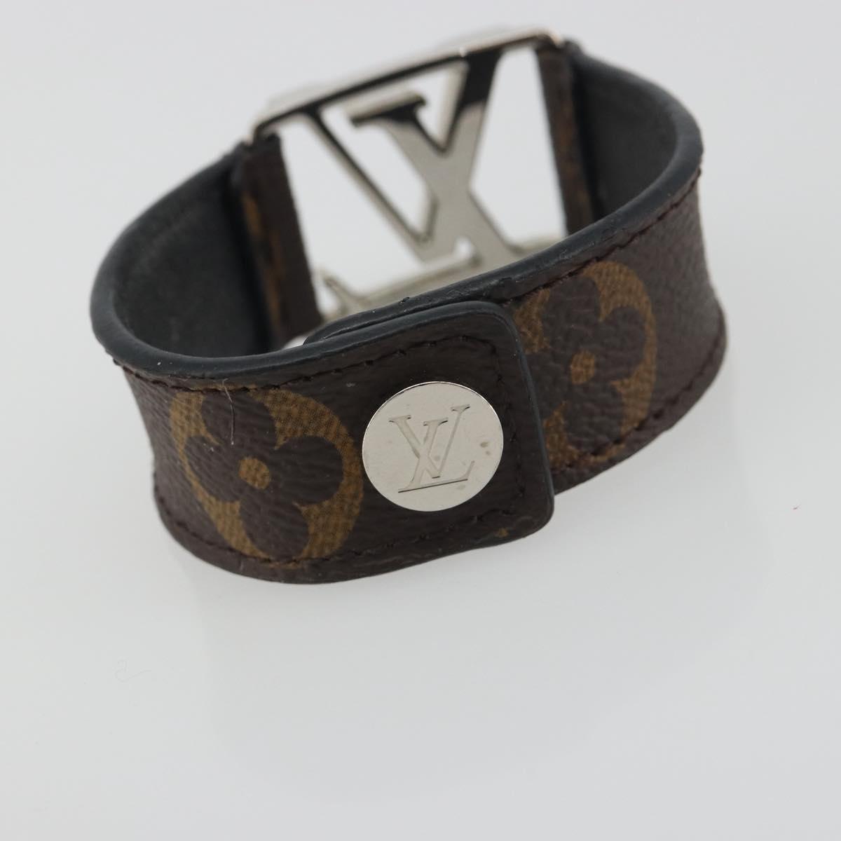 LOUIS VUITTON Monogram Brassle Hockenheim Bracelet LV Auth 195945A