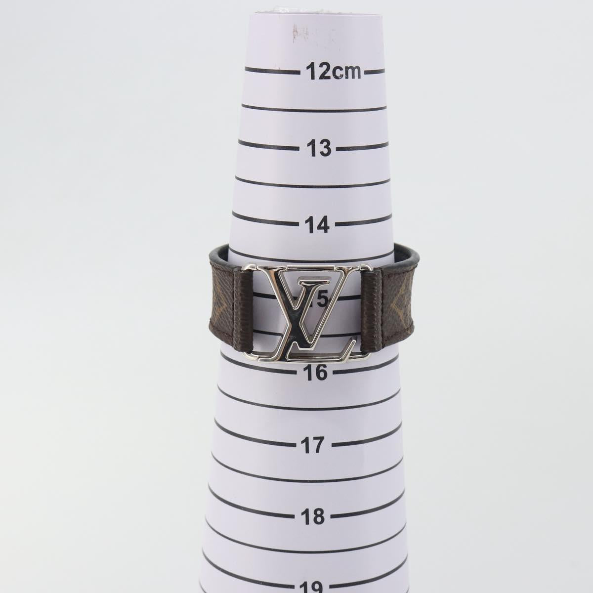 LOUIS VUITTON Monogram Brassle Hockenheim Bracelet LV Auth 195945A
