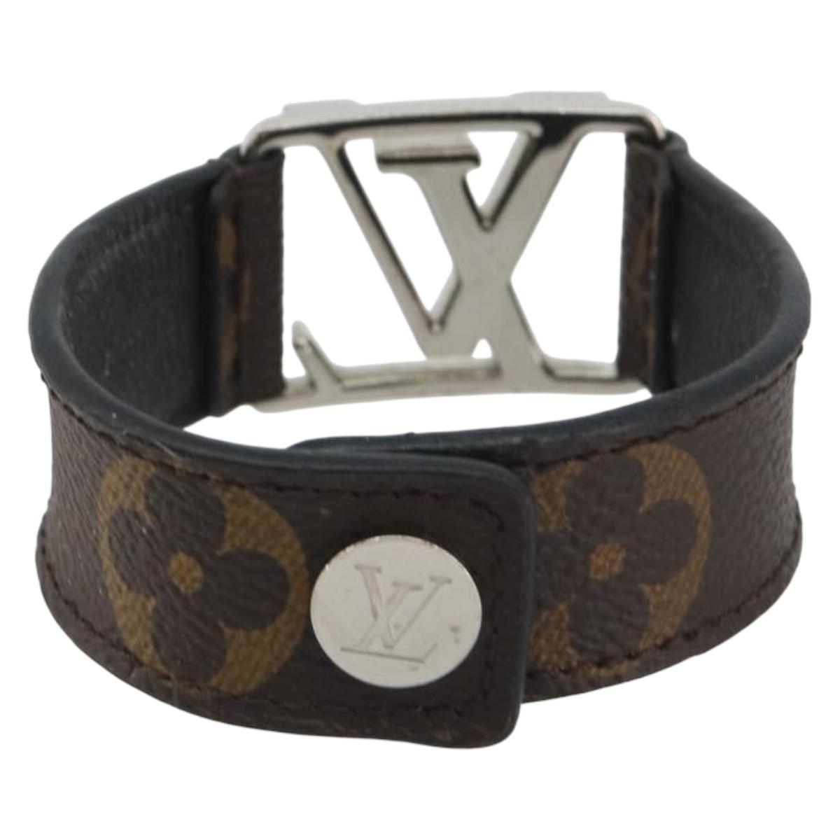 LOUIS VUITTON Monogram Brassle Hockenheim Bracelet LV Auth 195945A