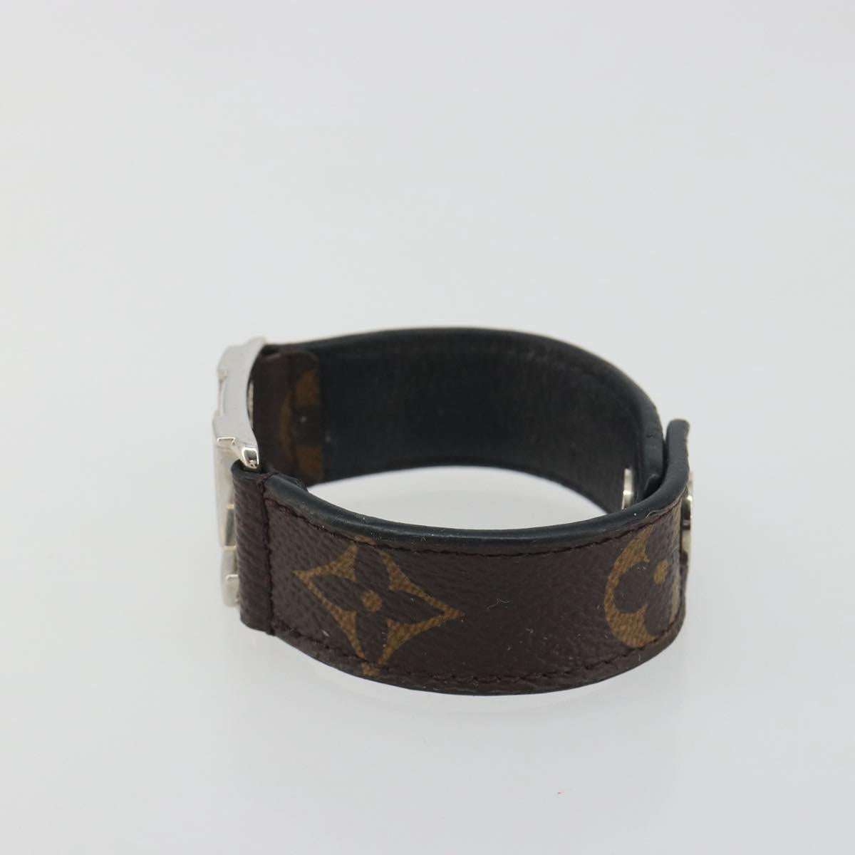LOUIS VUITTON Monogram Brassle Hockenheim Bracelet LV Auth 195945A