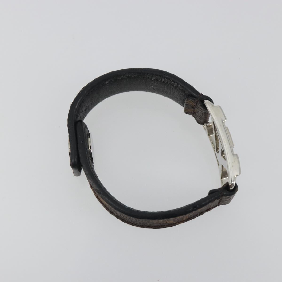 LOUIS VUITTON Monogram Brassle Hockenheim Bracelet LV Auth 195945A