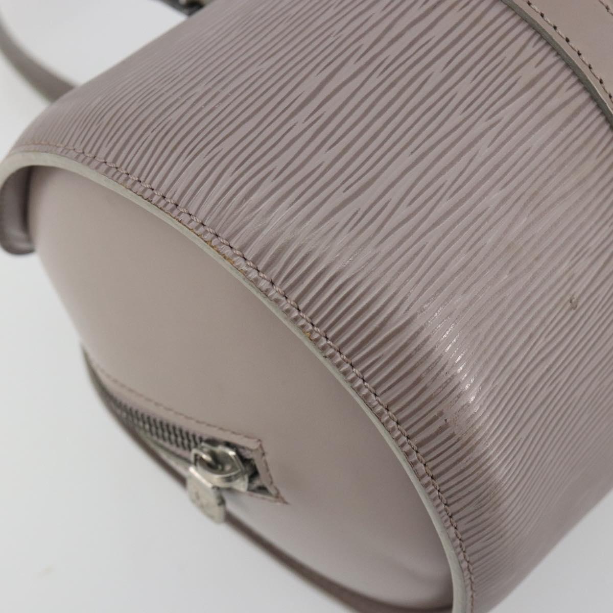 LOUIS VUITTON Epi Soufflot Hand Bag Lilac M5222B LV Auth 195964