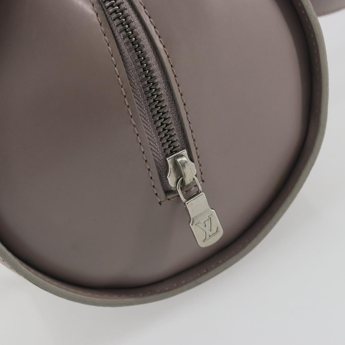 LOUIS VUITTON Epi Soufflot Hand Bag Lilac M5222B LV Auth 195964