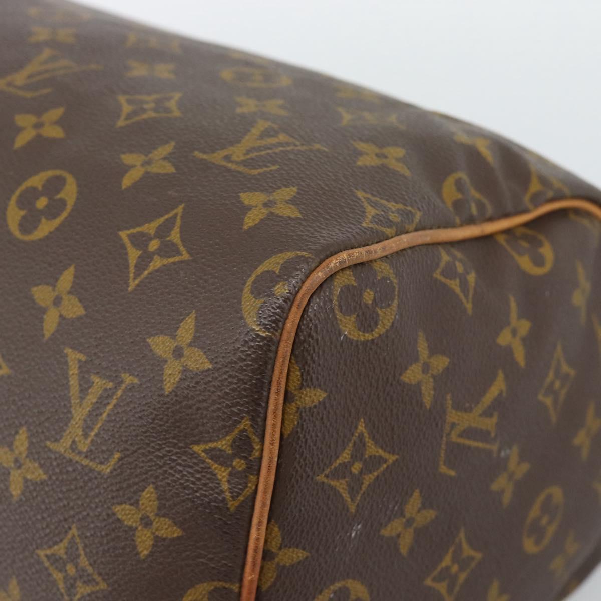 LOUIS VUITTON Monogram Speedy 30 Hand Bag M41526 LV Auth 195975