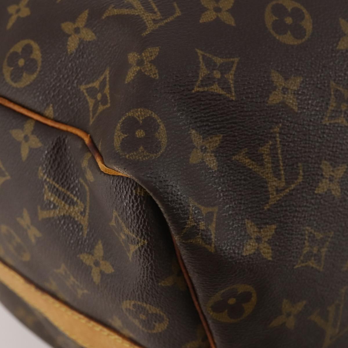 LOUIS VUITTON Monogram Keepall Bandouliere 50 Boston Bag M41416 LV Auth 195977