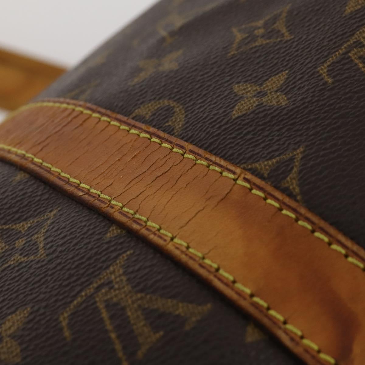 LOUIS VUITTON Monogram Keepall Bandouliere 50 Boston Bag M41416 LV Auth 195977