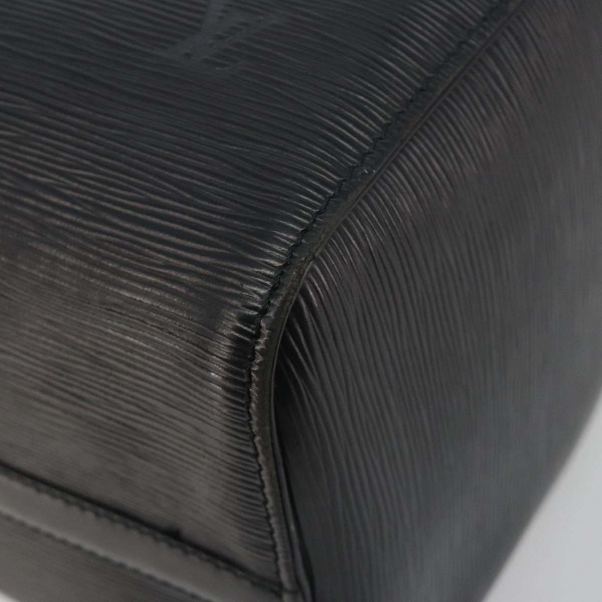 LOUIS VUITTON Epi Speedy 30 Hand Bag Noir Black M43002 LV Auth 195990A