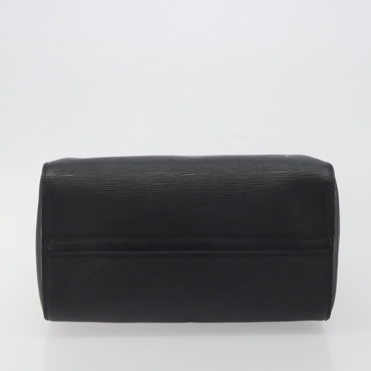 LOUIS VUITTON Epi Speedy 30 Hand Bag Noir Black M43002 LV Auth 195990A