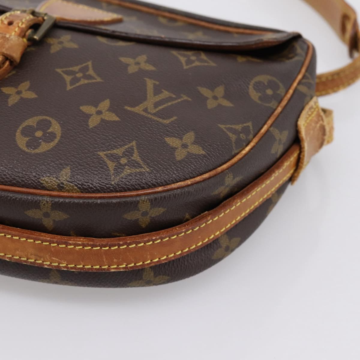 LOUIS VUITTON Monogram Jeune Fille MM Shoulder Bag M51226 LV Auth 195996