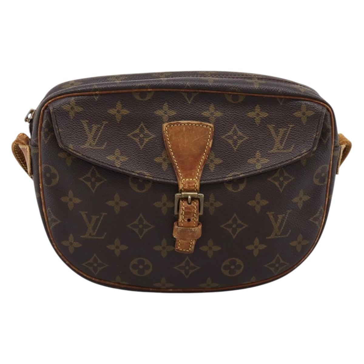 LOUIS VUITTON Monogram Jeune Fille MM Shoulder Bag M51226 LV Auth 195996