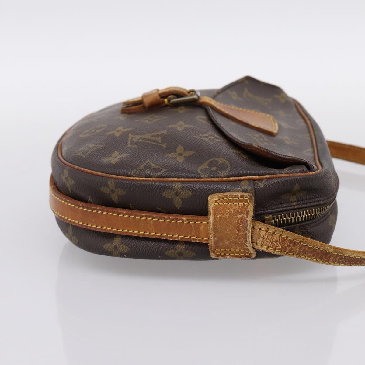 LOUIS VUITTON Monogram Jeune Fille MM Shoulder Bag M51226 LV Auth 195996