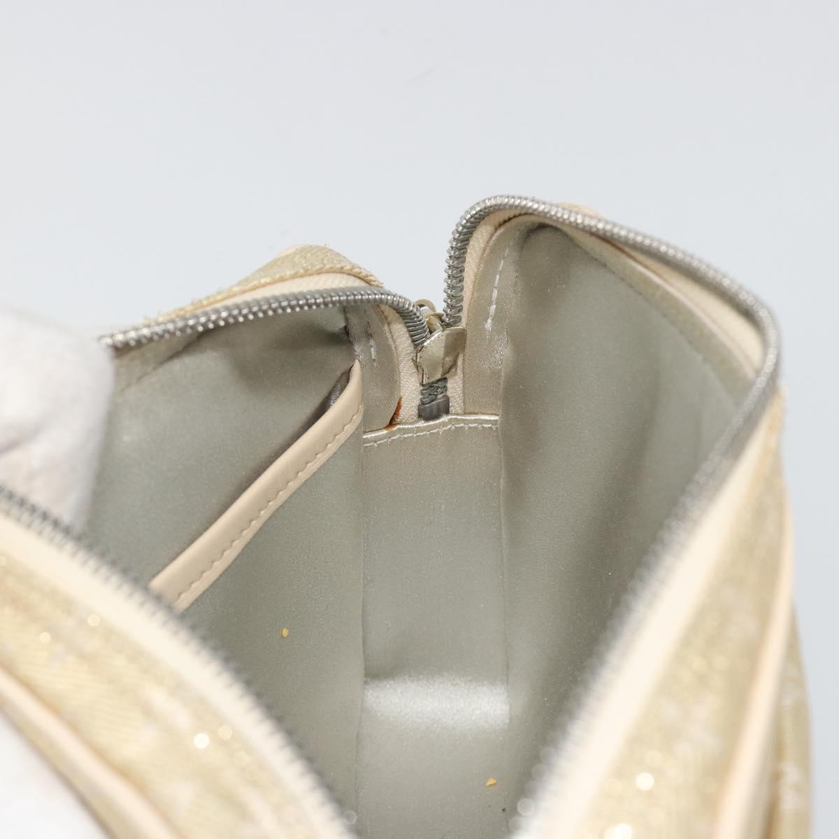 LOUIS VUITTON Monogram Shine McKenna Shoulder Bag Gold M92363 LV Auth 195998V