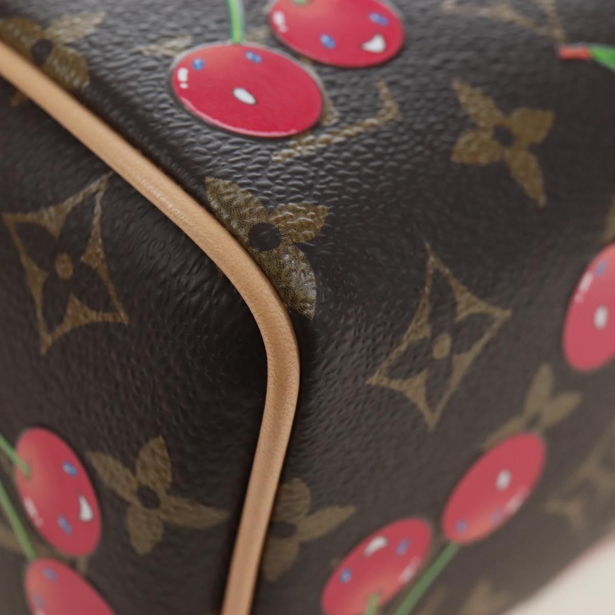 LOUIS VUITTON Cherry LV × TM Speedy Bandouliere 20 Bag M13094 LV Auth 196003SAM