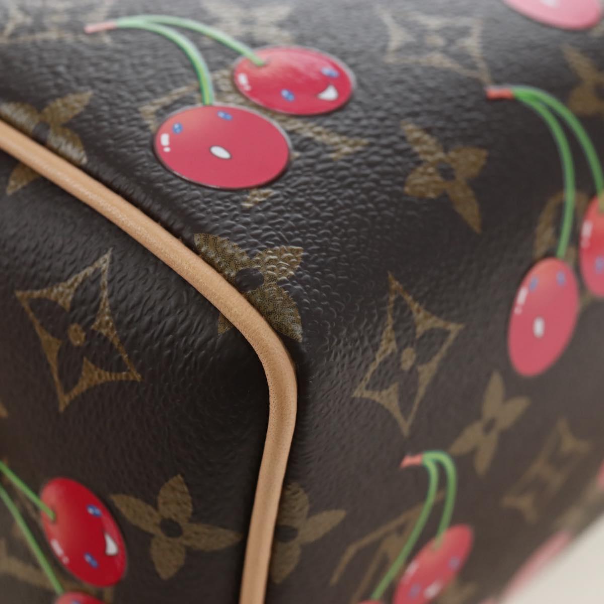 LOUIS VUITTON Cherry LV × TM Speedy Bandouliere 20 Bag M13094 LV Auth 196003SAM