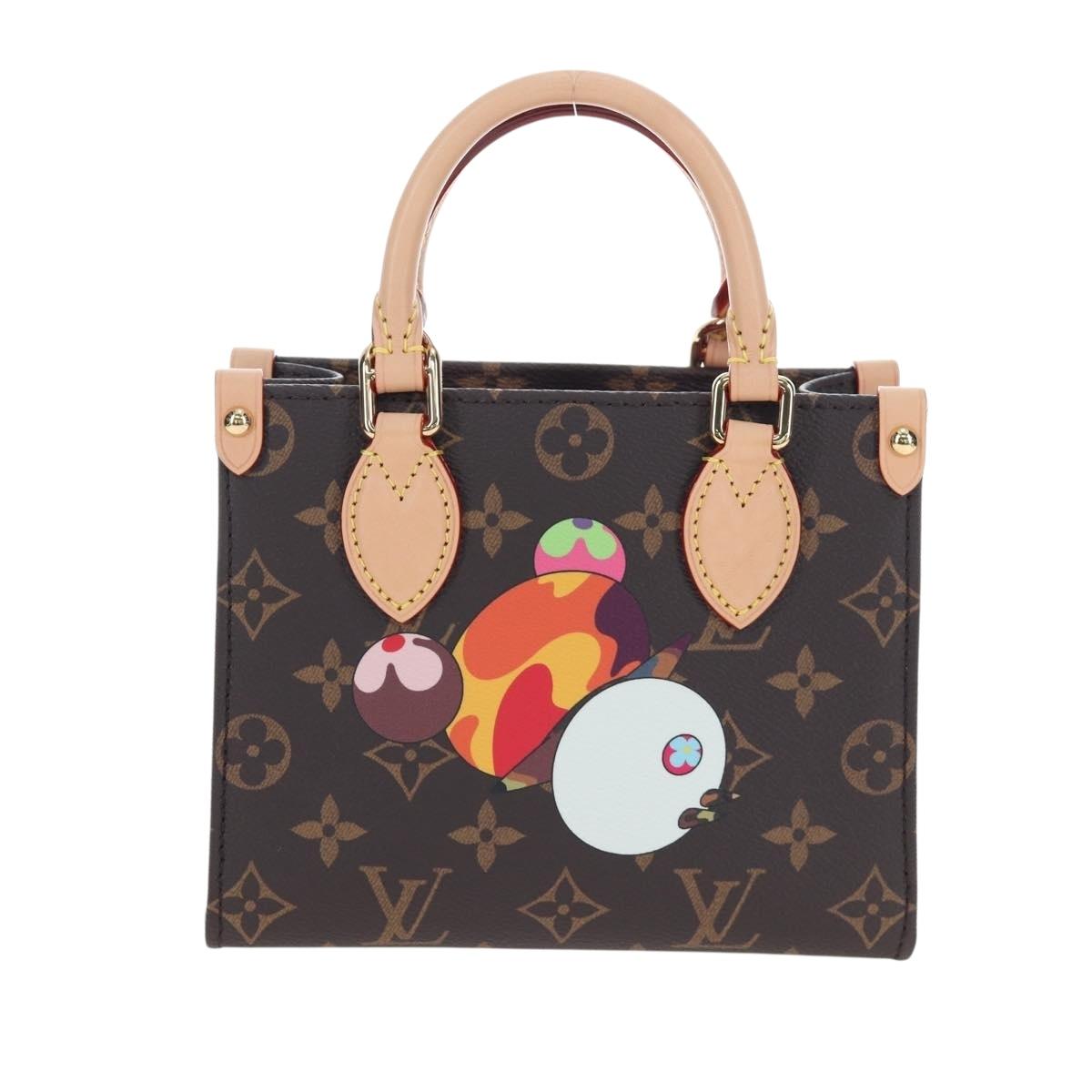 LOUIS VUITTON Monogram Panda On the Go Trunk BB Hand Bag M13668 Auth 196007SM
