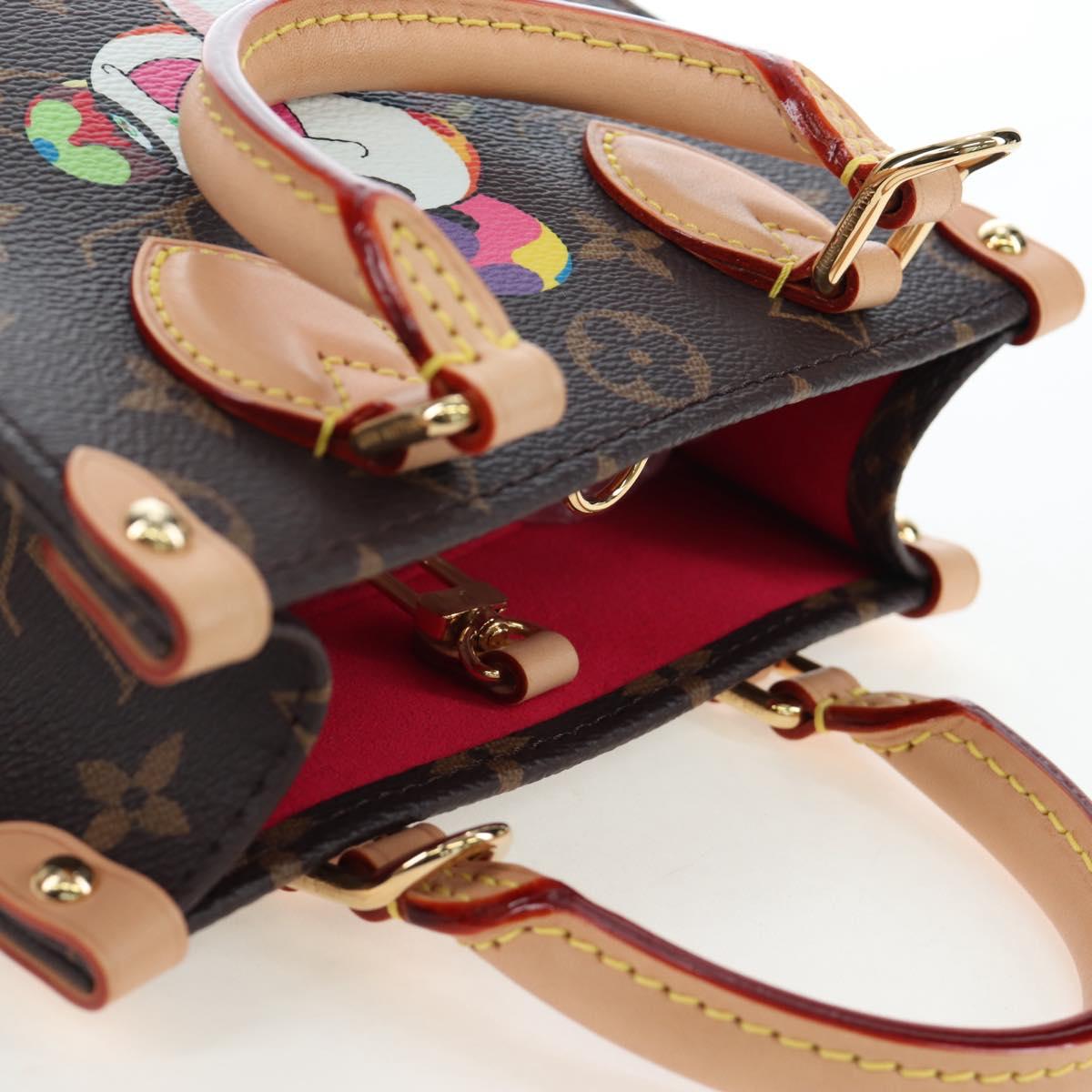 LOUIS VUITTON Monogram Panda On the Go Trunk BB Hand Bag M13668 Auth 196007SM