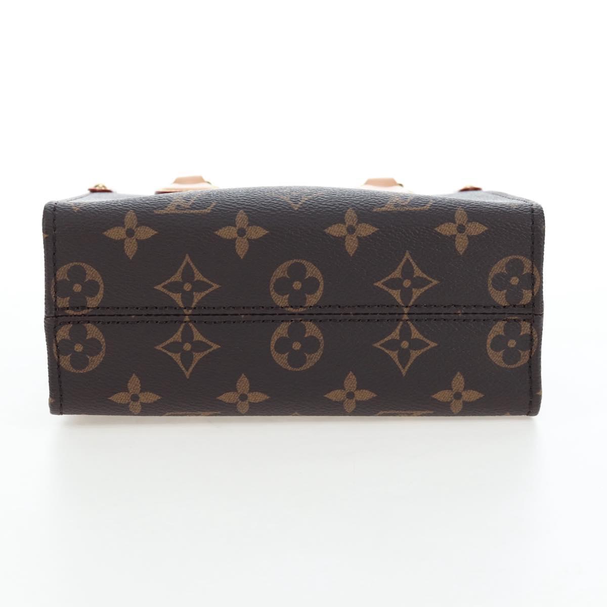 LOUIS VUITTON Monogram Panda On the Go Trunk BB Hand Bag M13668 Auth 196007SM
