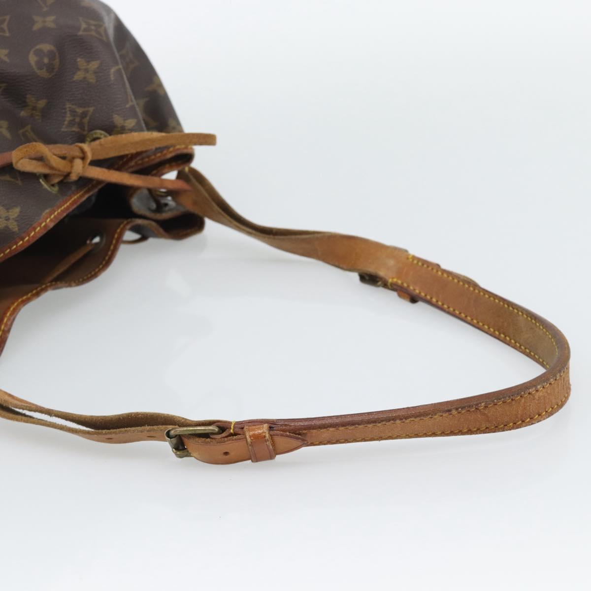 LOUIS VUITTON Monogram Petit Noe Shoulder Bag M42226 LV Auth 196026