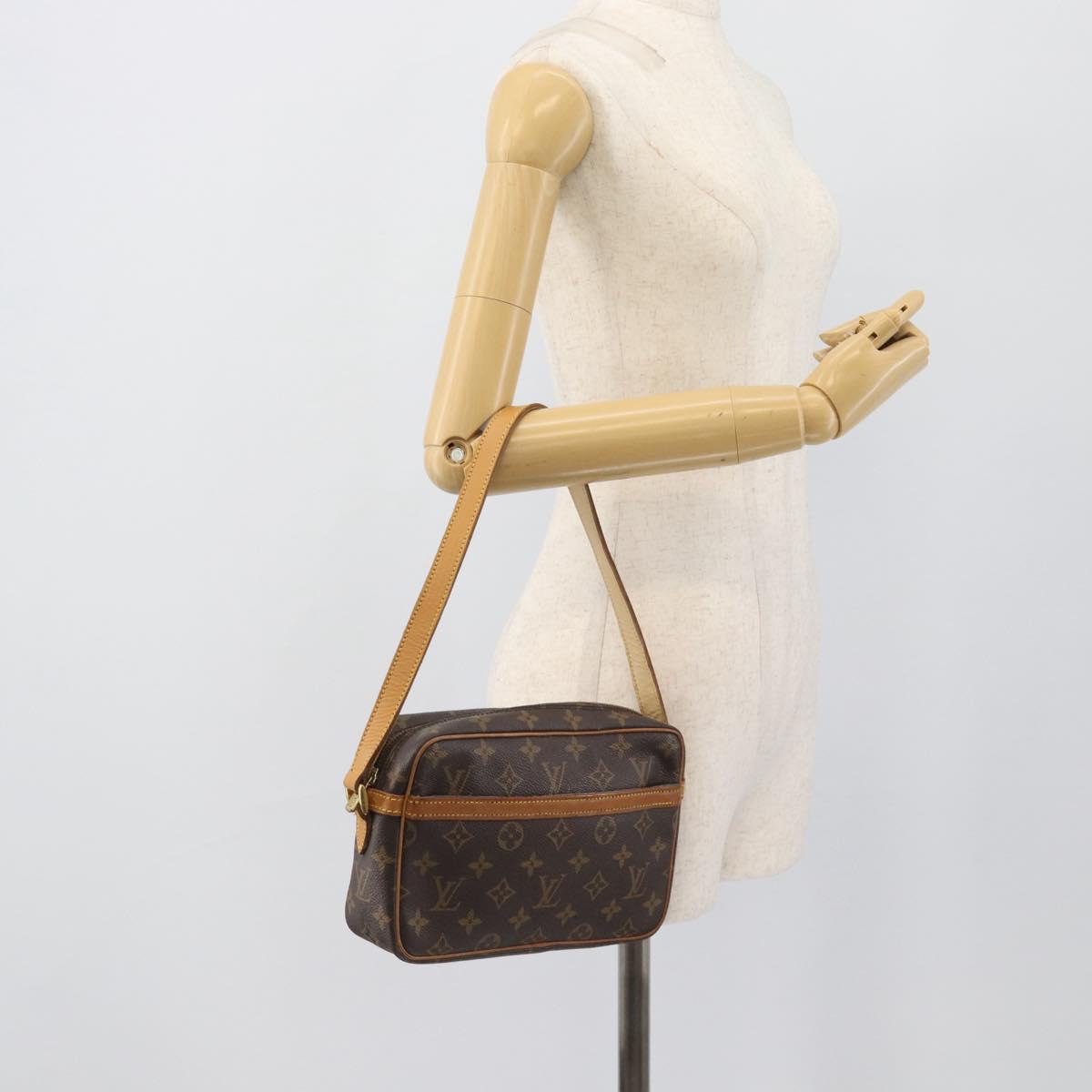 LOUIS VUITTON Monogram Trocadero 23 Shoulder Bag M51276 LV Auth 196030