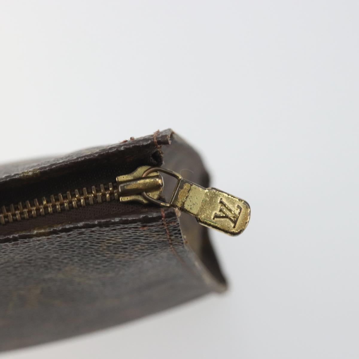 LOUIS VUITTON Monogram Poche Toilette 26 Pouch M47542 LV Auth 196033