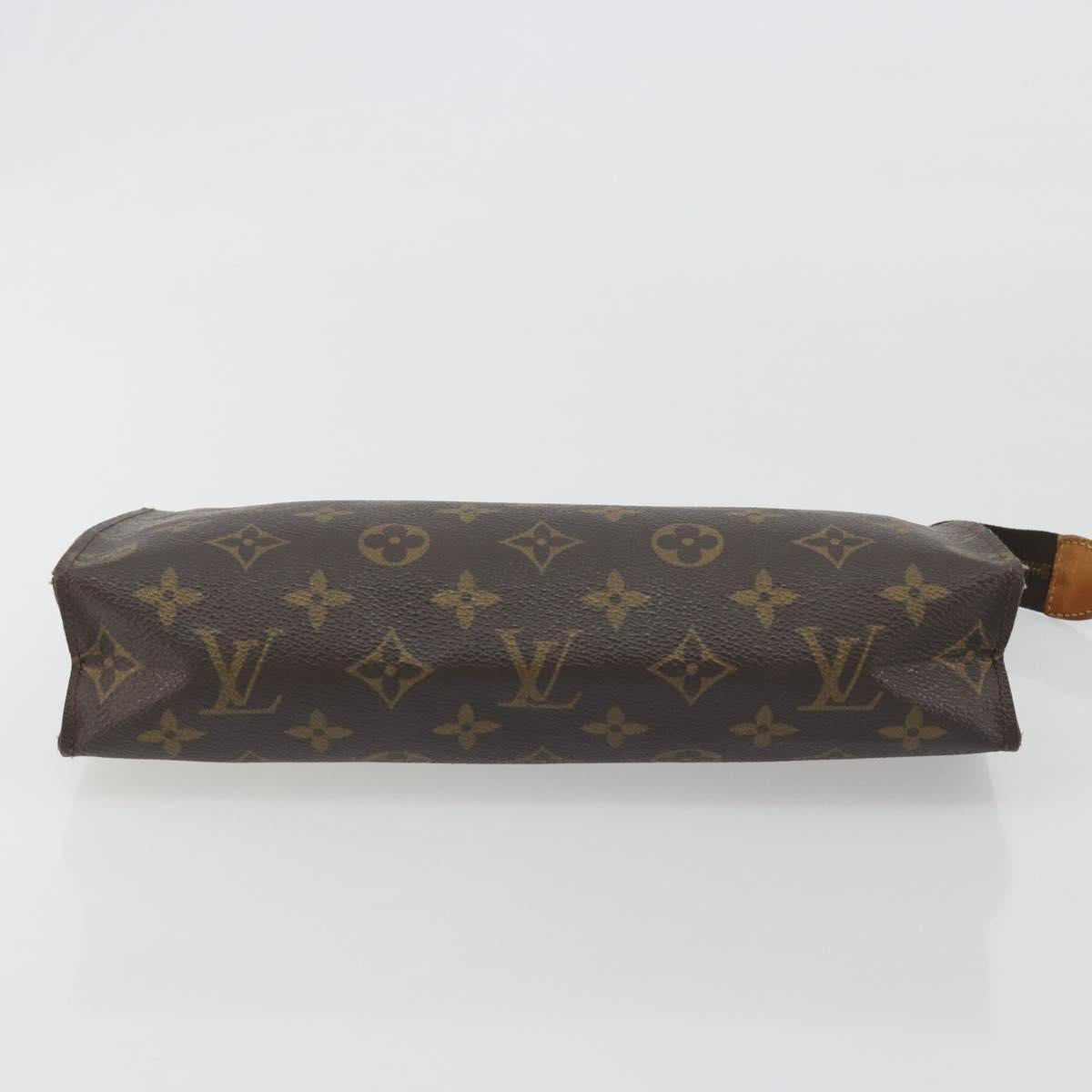 LOUIS VUITTON Monogram Poche Toilette 26 Pouch M47542 LV Auth 196033