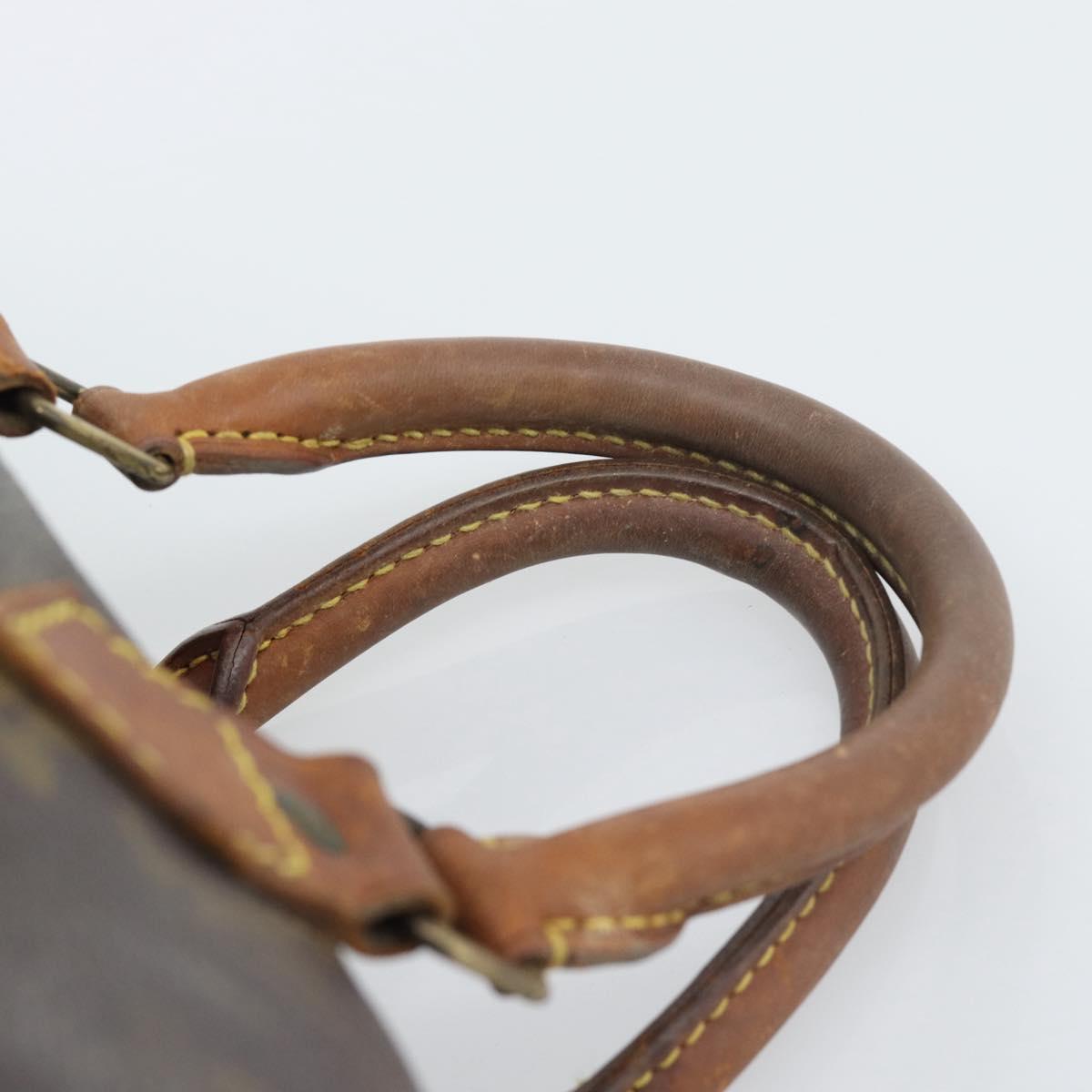 LOUIS VUITTON Monogram Speedy 25 Hand Bag M41528 LV Auth 196034