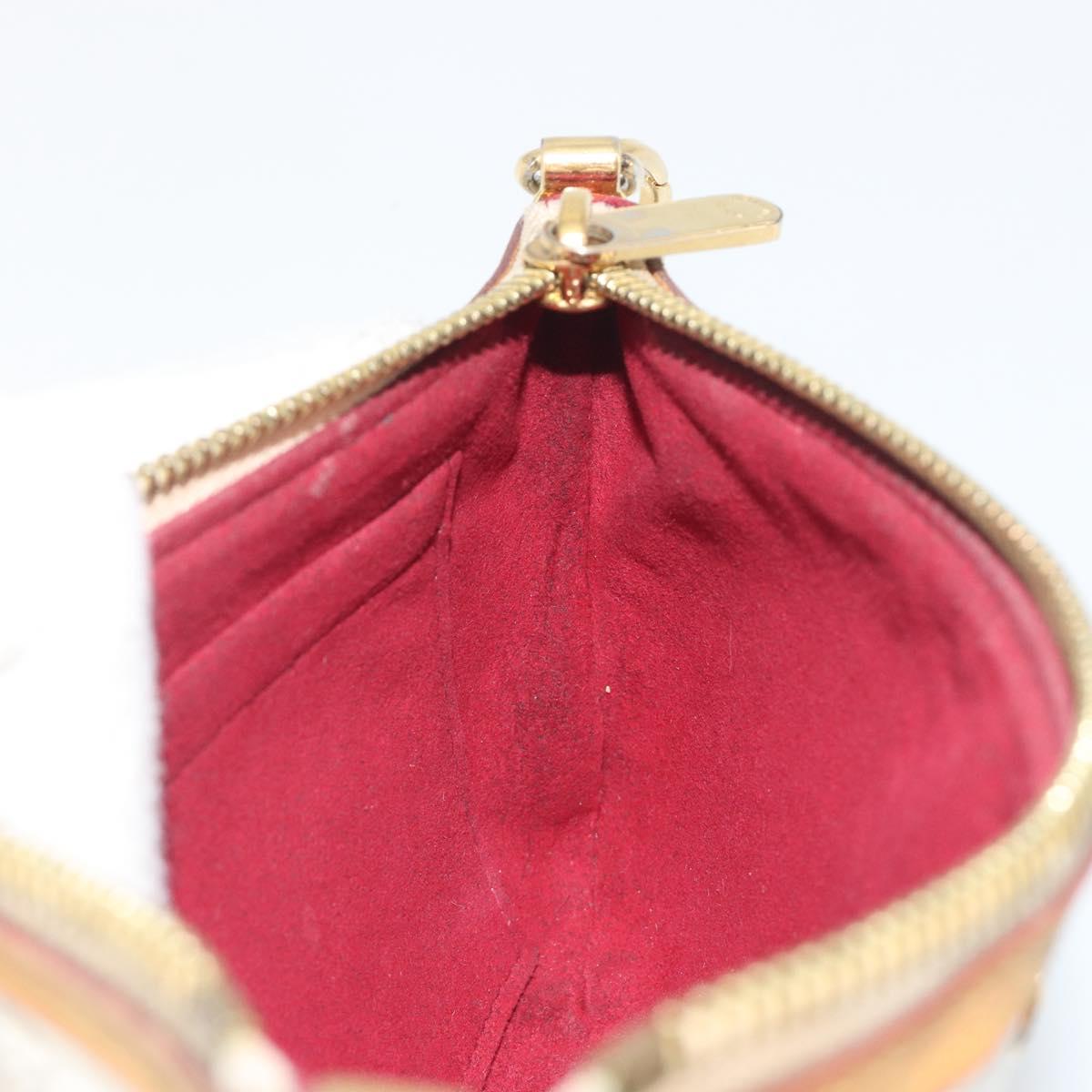 LOUIS VUITTON Monogram Multicolor Pochette Mira MM White M60096 LV Auth 196035V
