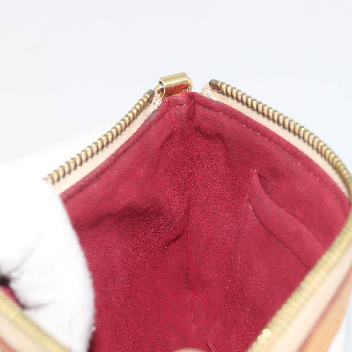 LOUIS VUITTON Monogram Multicolor Pochette Mira MM White M60096 LV Auth 196035V