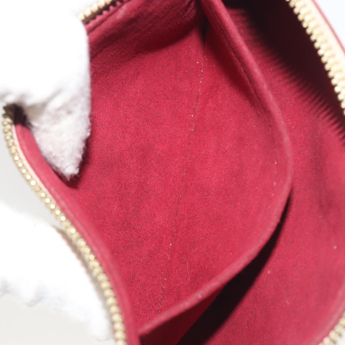 LOUIS VUITTON Monogram Multicolor Pochette Mira MM White M60096 LV Auth 196035V