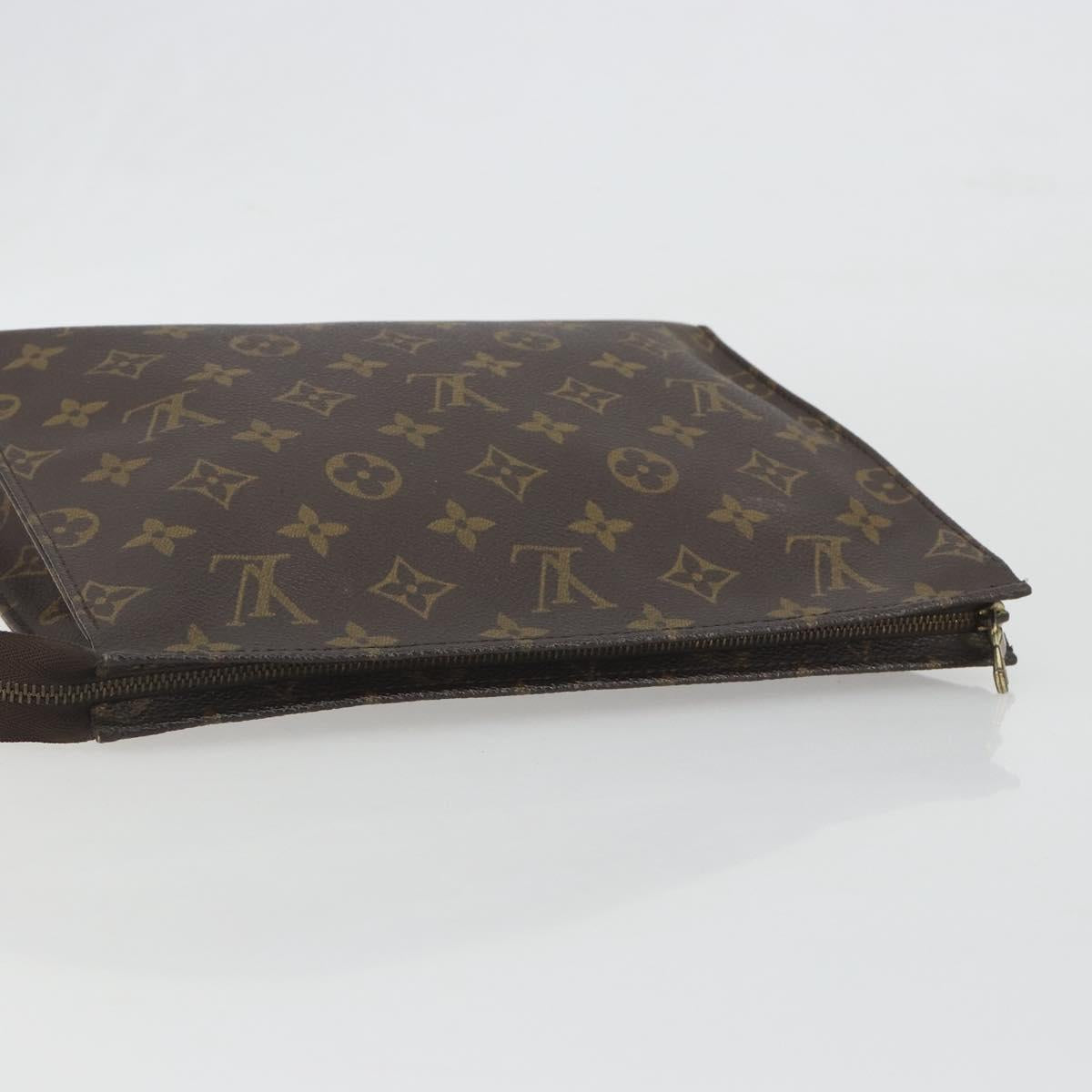 LOUIS VUITTON Monogram Poche Toilette 26 Pouch M47542 LV Auth 196037A
