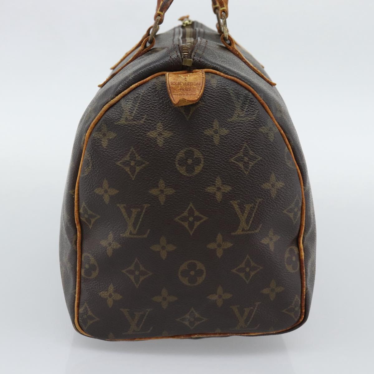 LOUIS VUITTON Monogram Speedy 30 Hand Bag M41526 LV Auth 196038