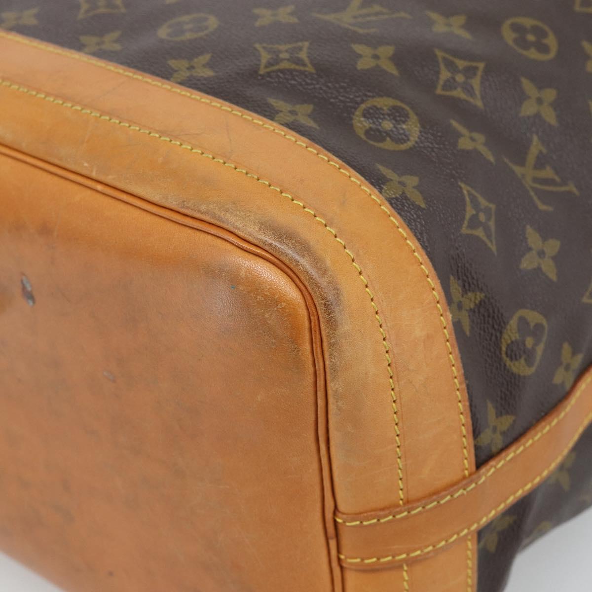 LOUIS VUITTON Monogram Noe Shoulder Bag M42224 LV Auth 196039A