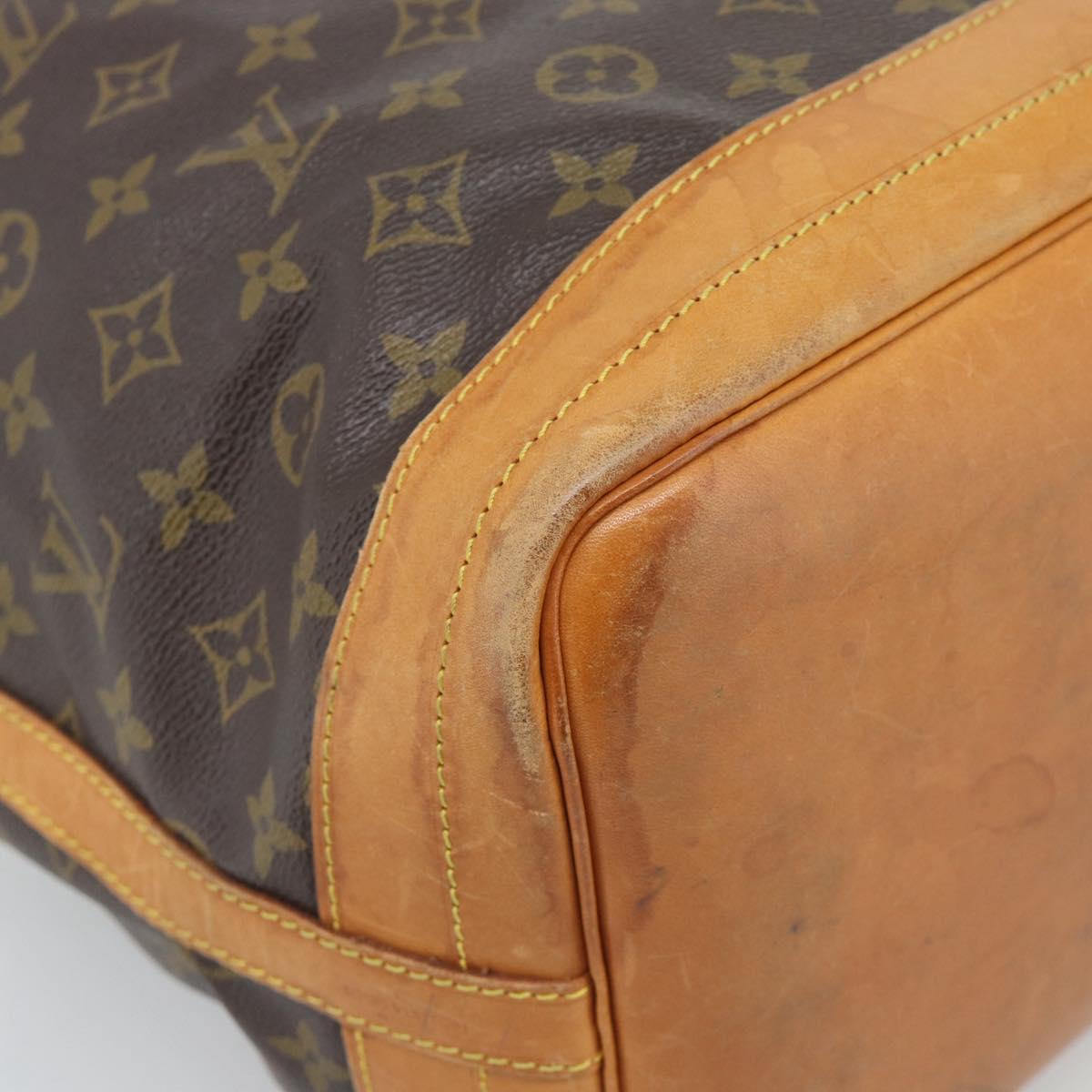 LOUIS VUITTON Monogram Noe Shoulder Bag M42224 LV Auth 196039A