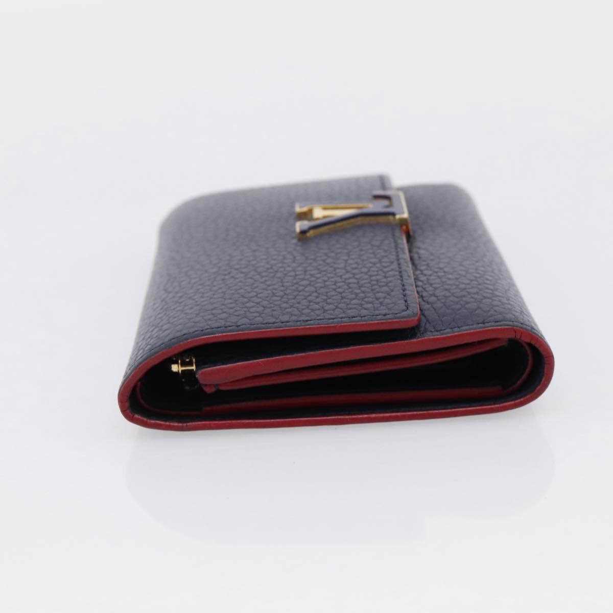 LOUIS VUITTON Portefeuille Capcine Compact Taurillon Clemence M63741 Auth 196045