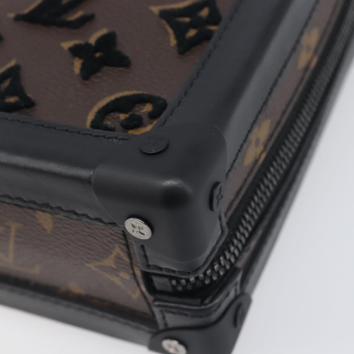 LOUIS VUITTON Monogram Tuftage Vertical Software Trunk Bag M45044 Auth 196052M
