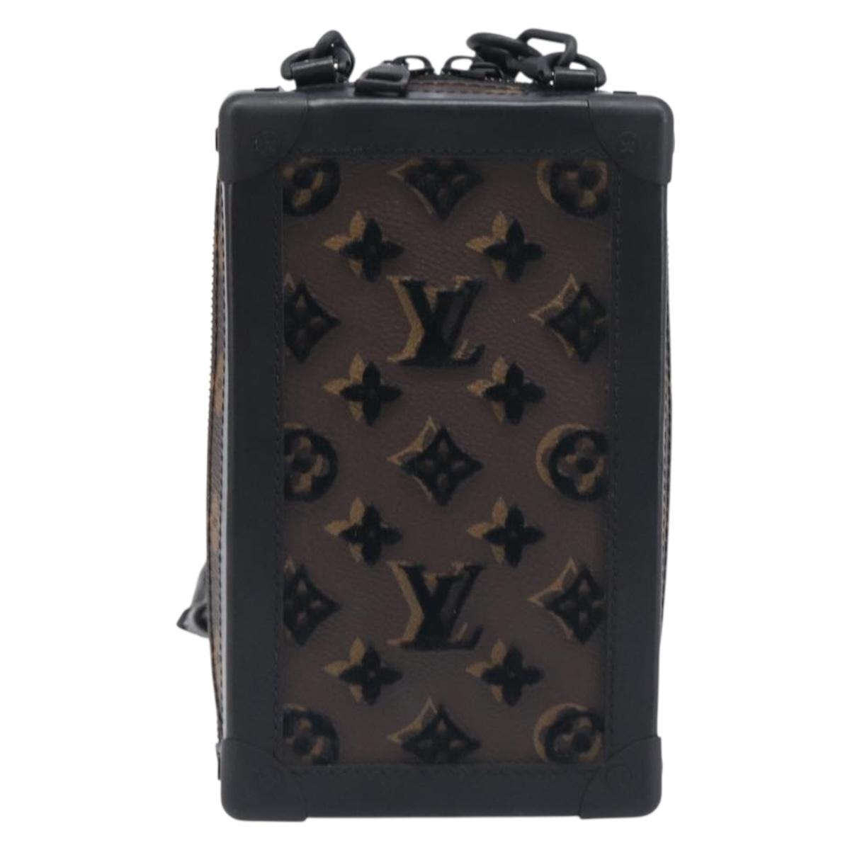LOUIS VUITTON Monogram Tuftage Vertical Software Trunk Bag M45044 Auth 196052M