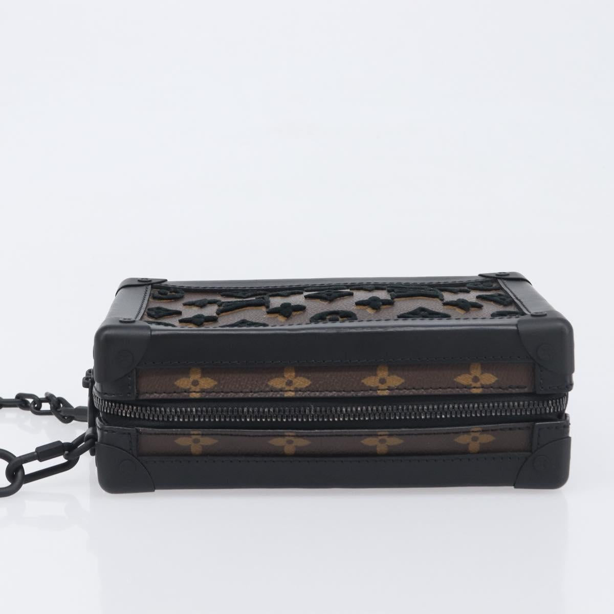 LOUIS VUITTON Monogram Tuftage Vertical Software Trunk Bag M45044 Auth 196052M