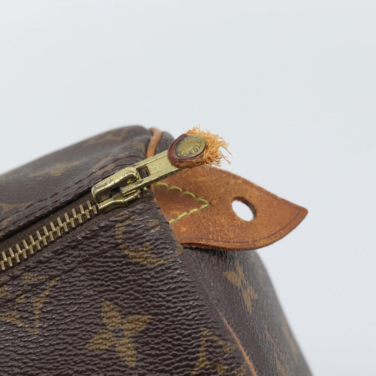 LOUIS VUITTON Monogram Speedy 25 Hand Bag M41528 LV Auth 196058