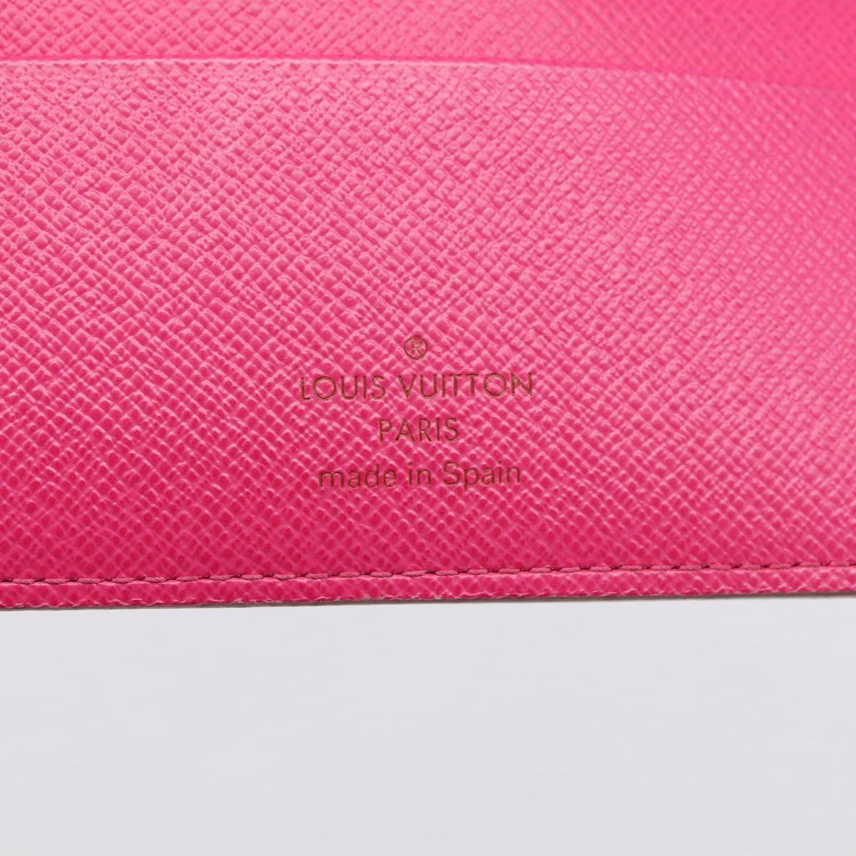 LOUIS VUITTON Multicolor PortefeuilleInsolite Wallet Black M60271 Auth 196074V