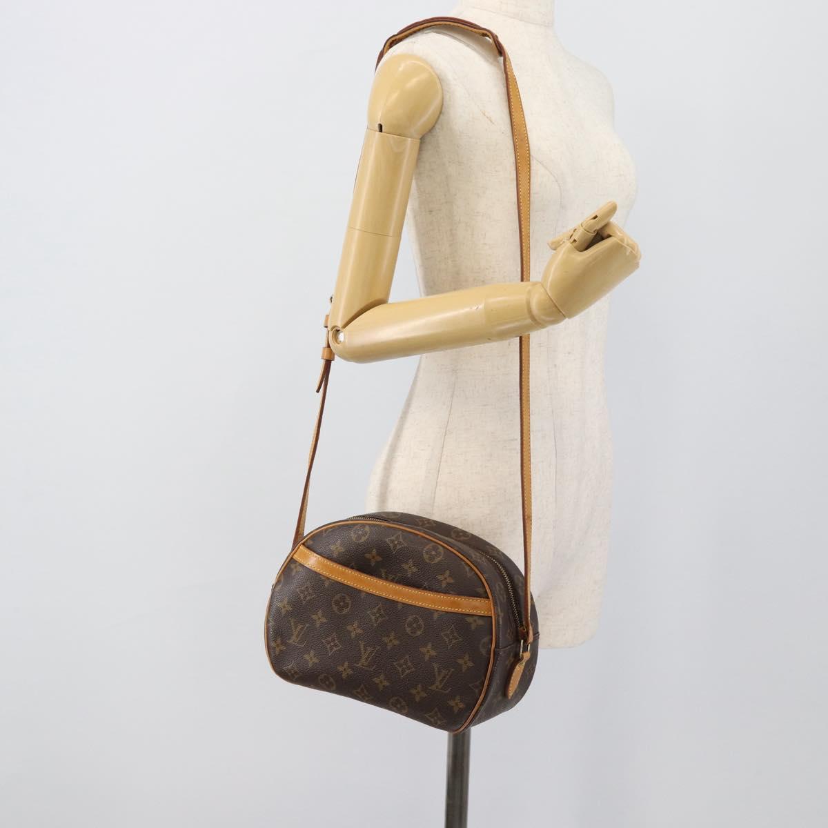 LOUIS VUITTON Monogram Blois Shoulder Bag M51221 LV Auth 196079