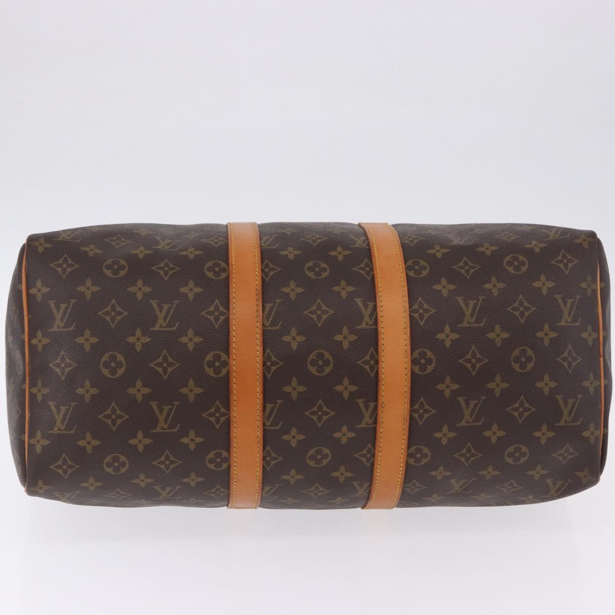 LOUIS VUITTON Monogram Keepall 45 Boston Bag M41428 LV Auth 196094A