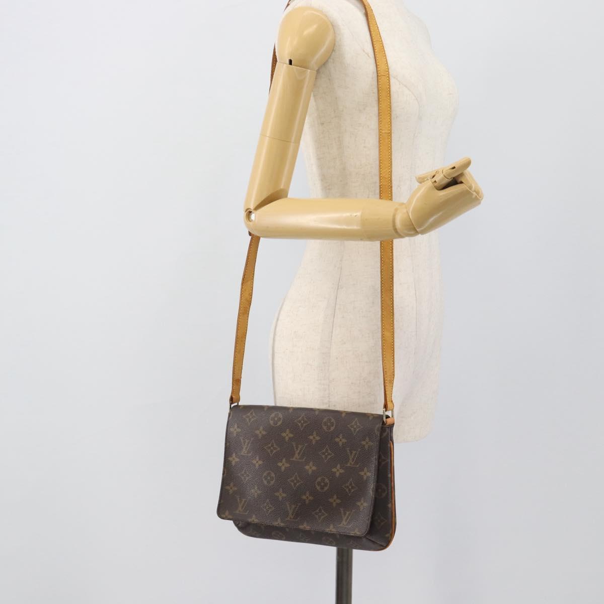 LOUIS VUITTON Monogram Musette Tango Long Shoulder Bag M51388 LV Auth 196096
