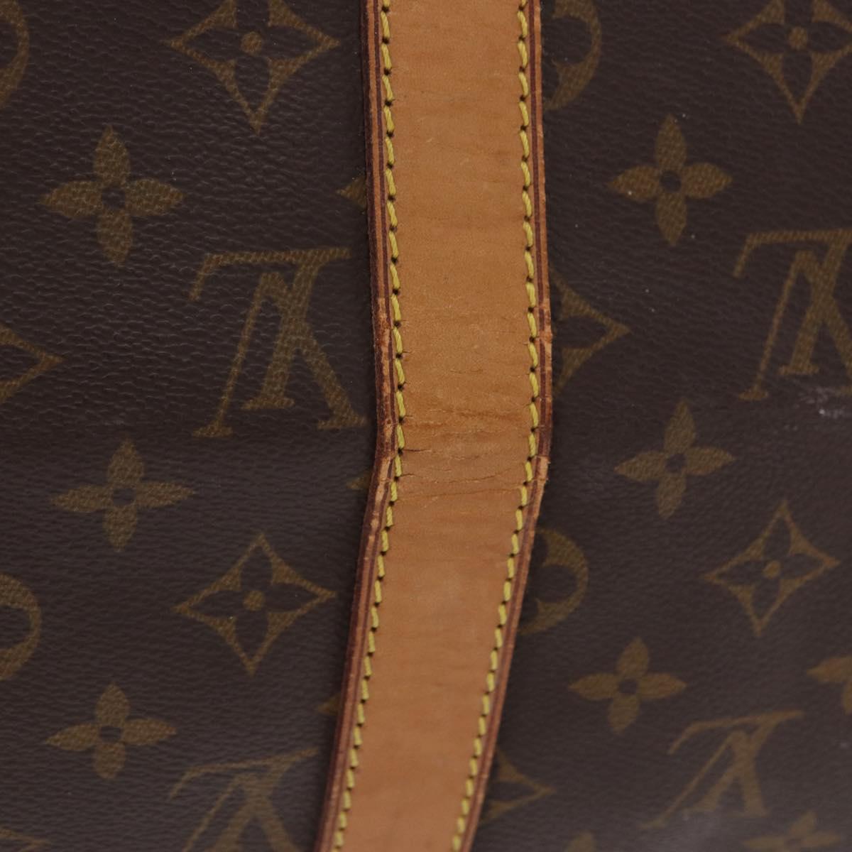 LOUIS VUITTON Monogram Keepall 50 Boston Bag M41426 LV Auth 196098A