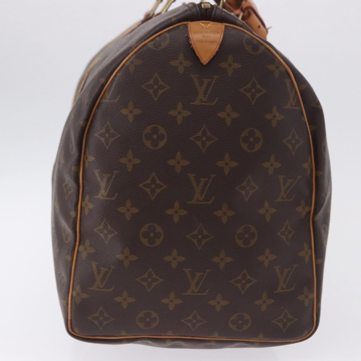 LOUIS VUITTON Monogram Keepall 50 Boston Bag M41426 LV Auth 196098A