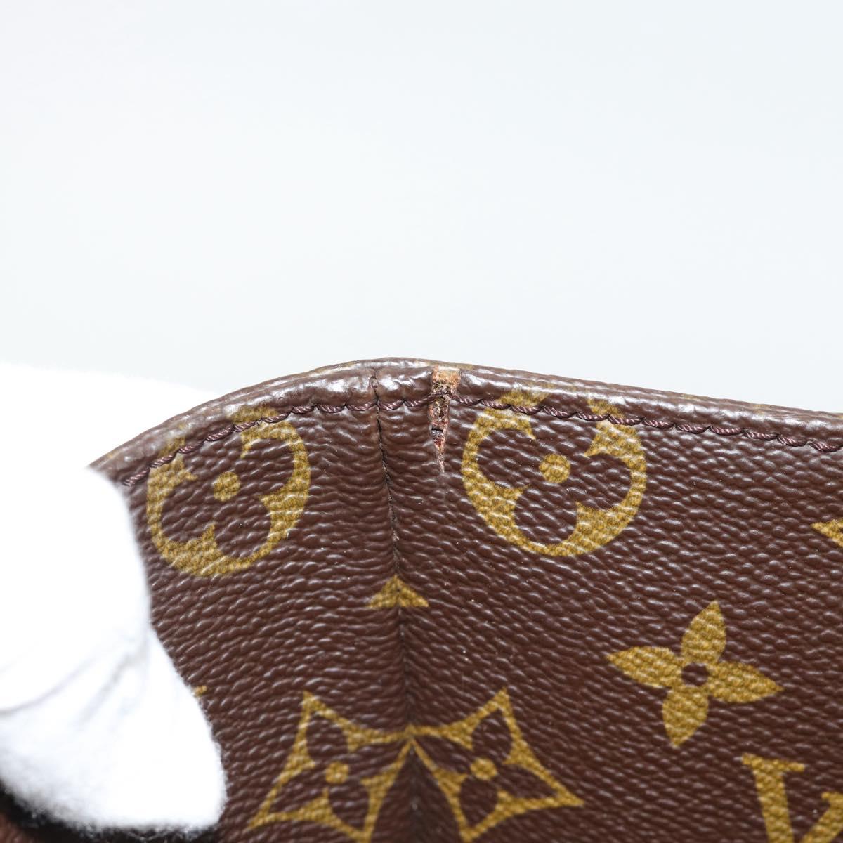 LOUIS VUITTON Monogram Sac Shopping Tote Bag M51108 LV Auth 196100A
