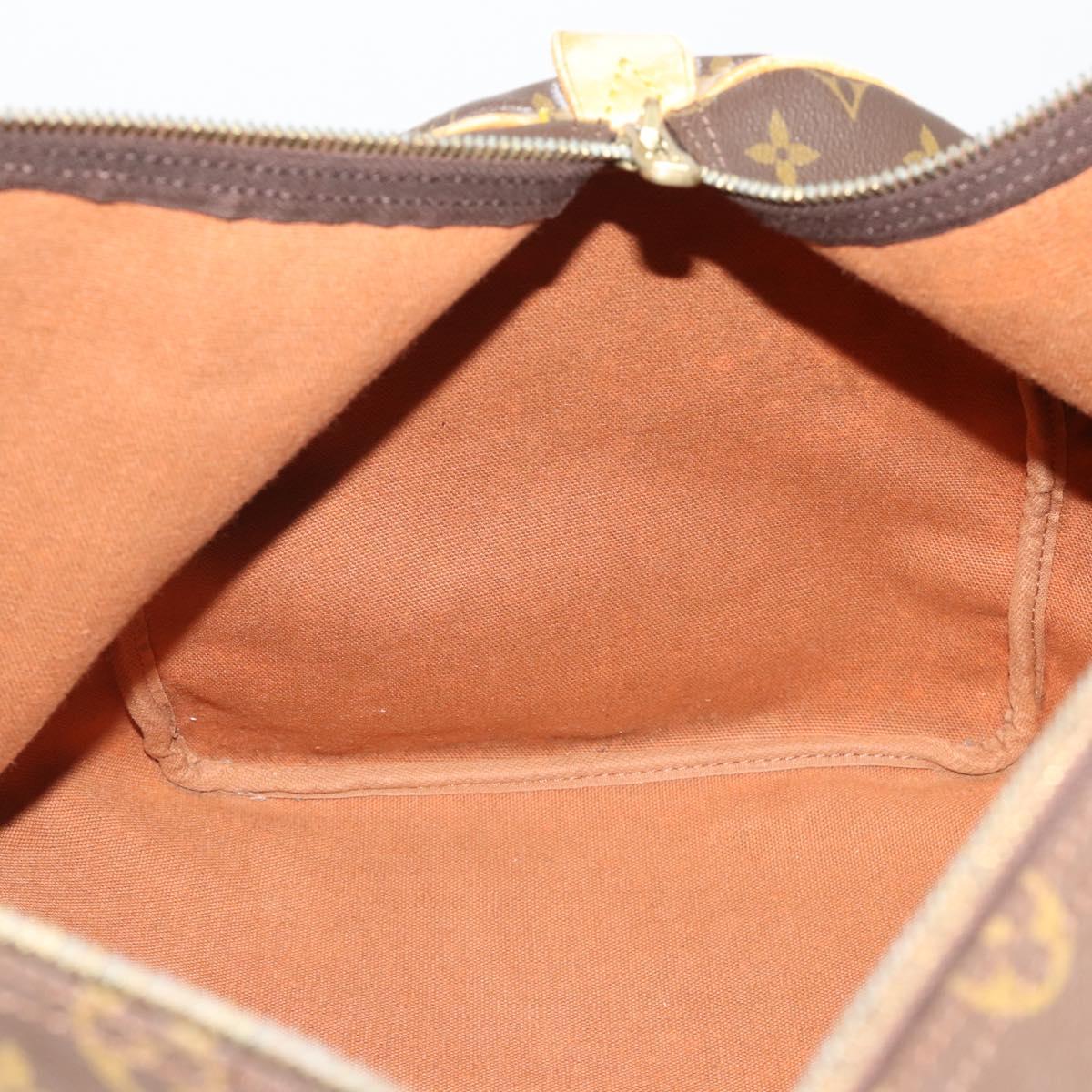 LOUIS VUITTON Monogram Keepall 55 Boston Bag M41424 LV Auth 196101