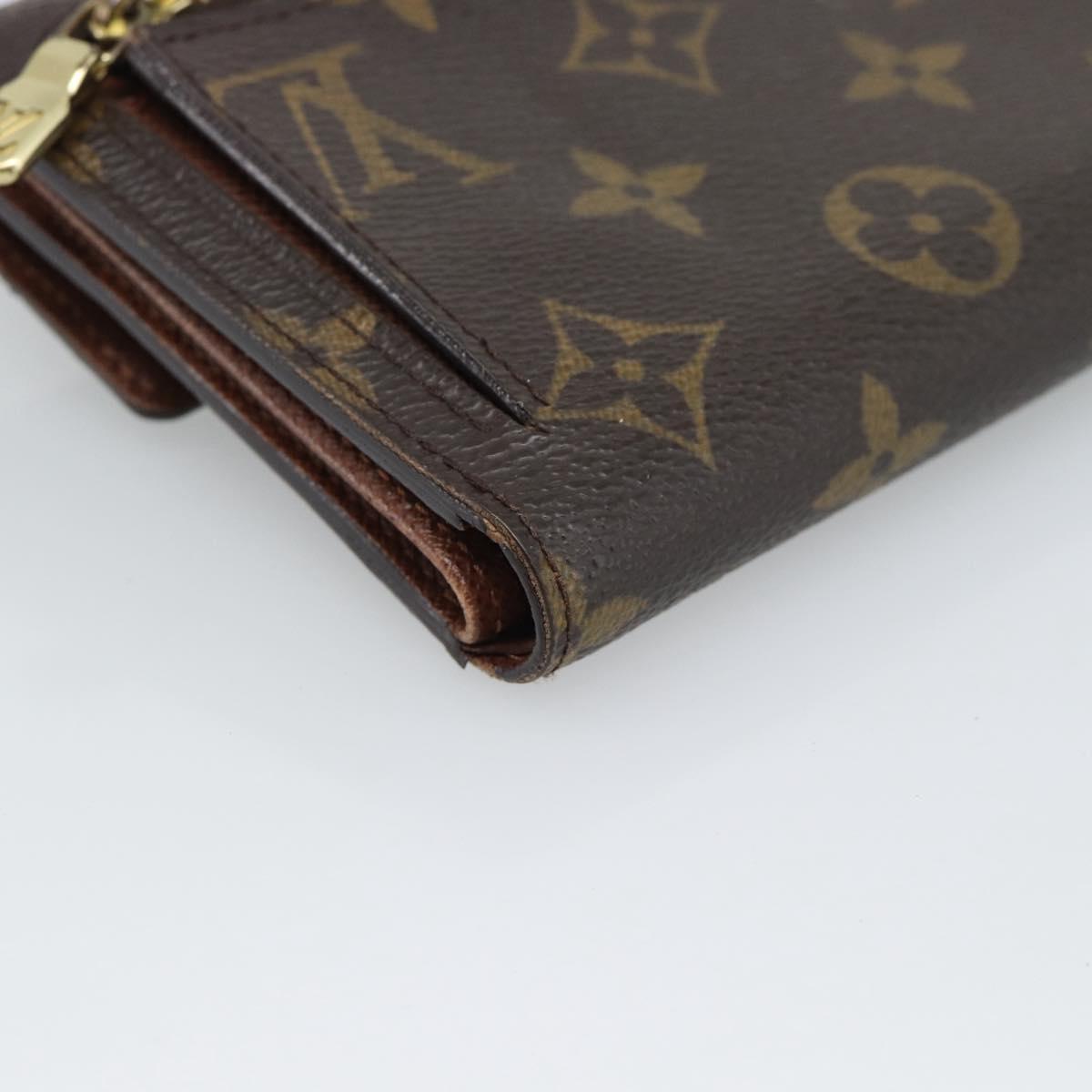 LOUIS VUITTON Monogram Portefeuille Koala Wallet N60005 LV Auth 196105