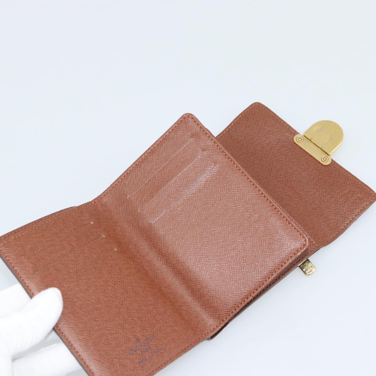 LOUIS VUITTON Monogram Portefeuille Koala Wallet N60005 LV Auth 196105